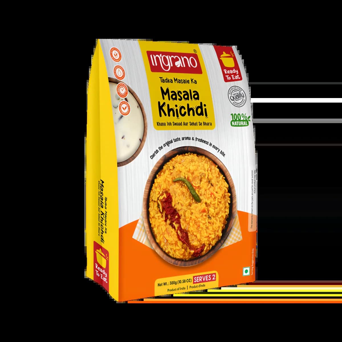 INGRANO MASALA KICHDI 285GM - Ready-to-Cook