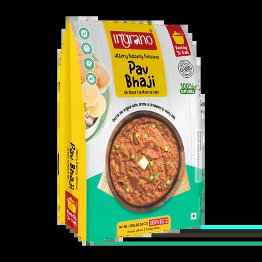 INGRANO PAV BHAJI 285GM - Ready-to-Cook