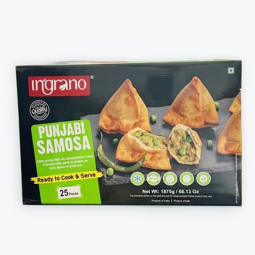 Ingrano Punjabi Samosa 25pcs - Snacks