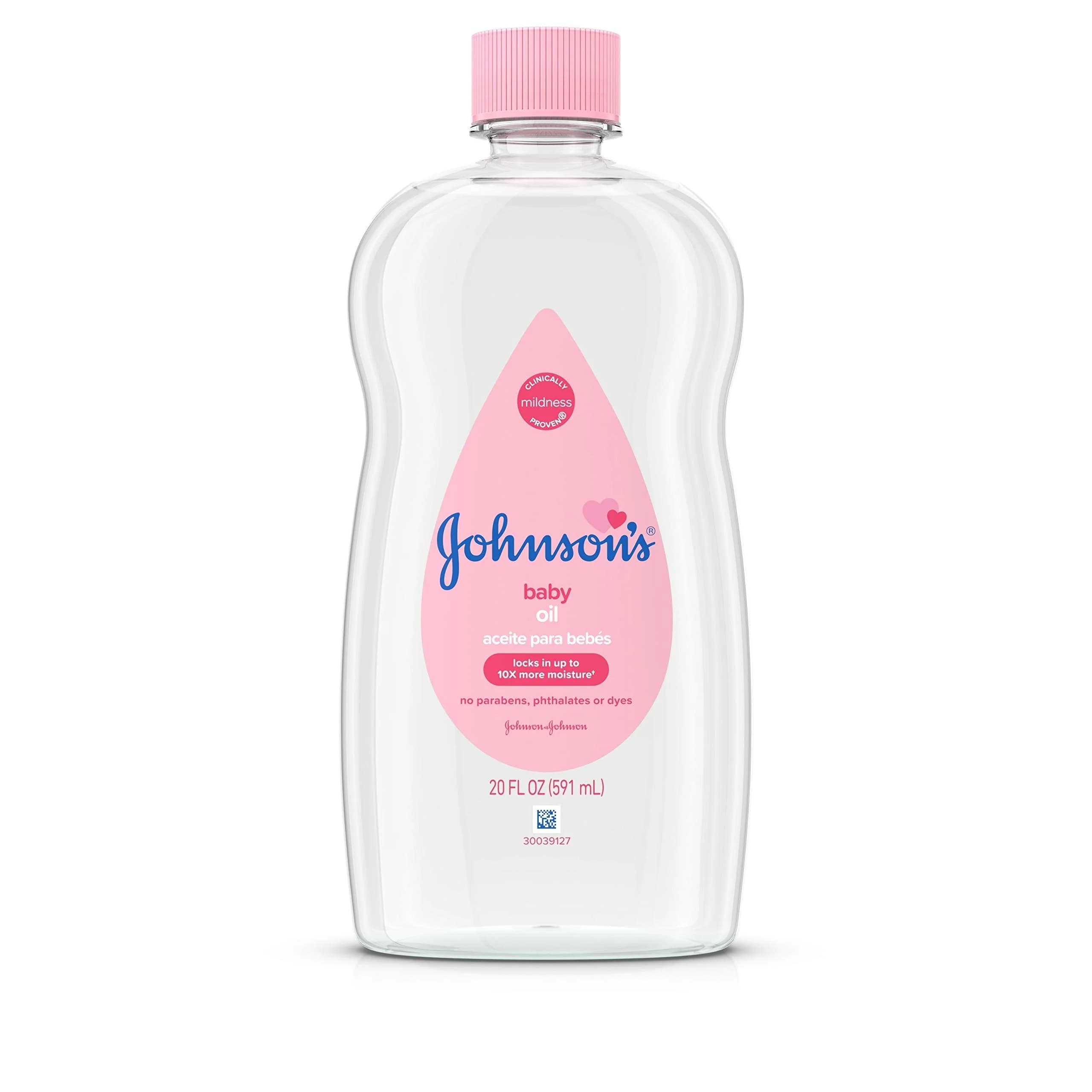 JOHNSON BABY OIL 591 ML - Health & Care