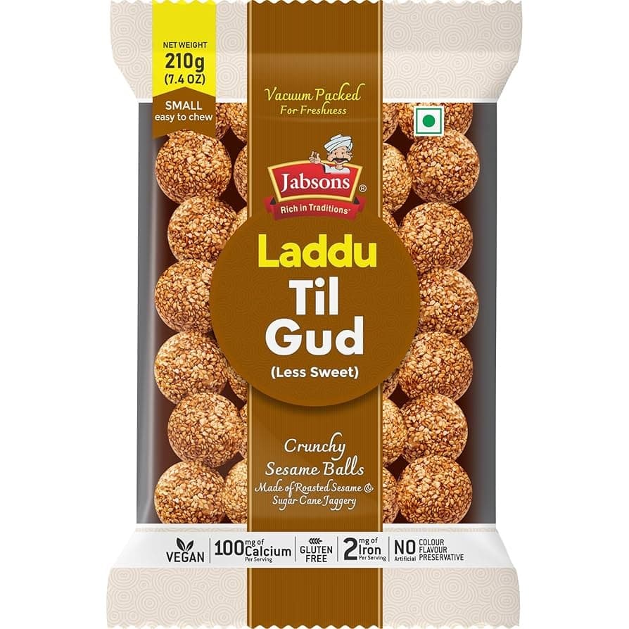 JAB Sesame Gud Laddu 210g - Snacks