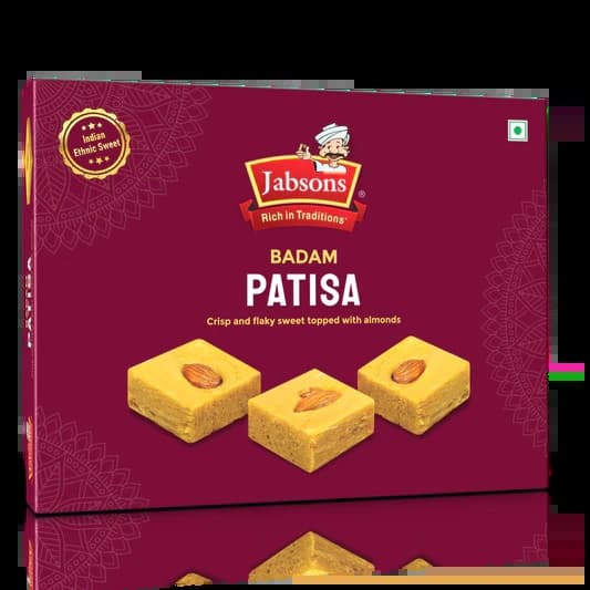 Jabsons Badam Patisa 400g - Snacks