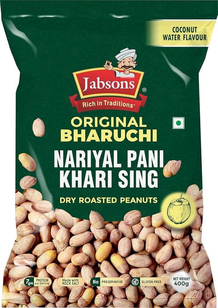 Jabsons Khari Sing Coconut Flavor 400g - Snacks