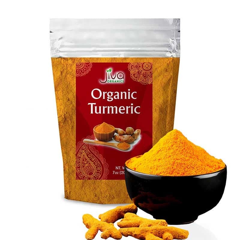 JIVA ORGANIC TURMERIC PDR 200G - Spices and Herbs