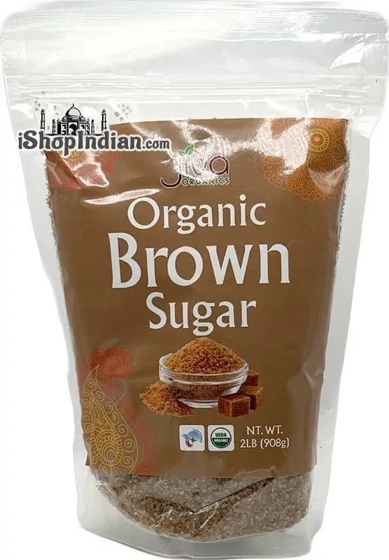 JIVA ORG BROWN SUGAR 908 G - Cooking Essentials