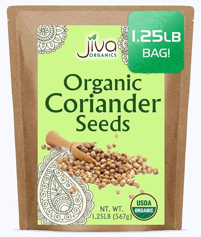 JIVA ORG CORIANDER SEEDS - Spices and Herbs