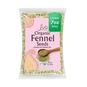 JIVA ORG FENNEL SEEDS 200G - Spices and Herbs