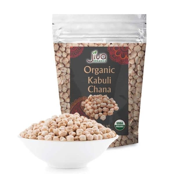 JIVA Organic Kabuli Chana 2lb - Pulses