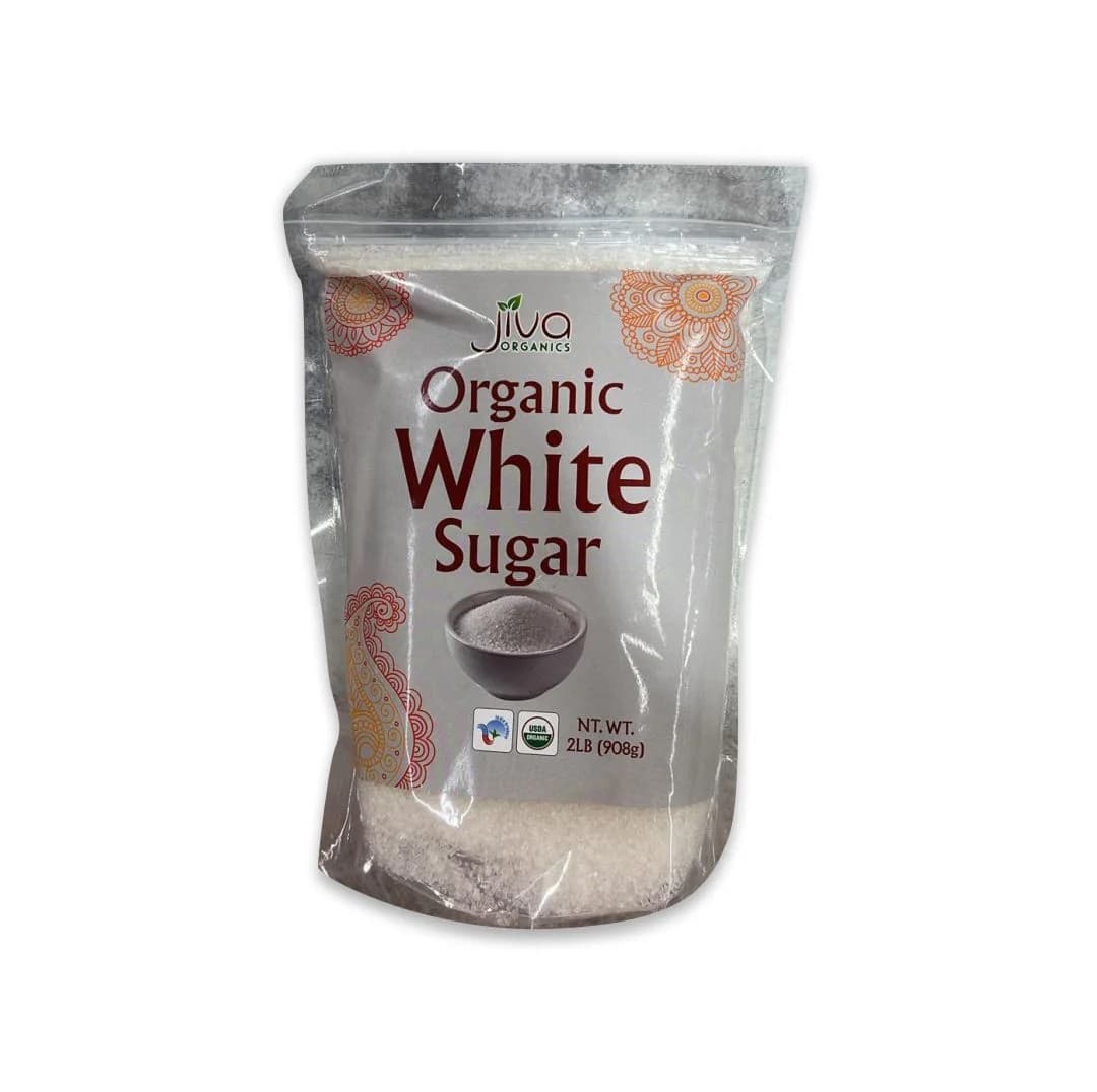 JIVA ORG WHITE SUGAR 2LB - Cooking Essentials