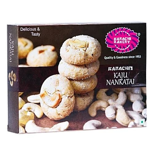 KB KAJU NANKHATAI 250GM - Snacks