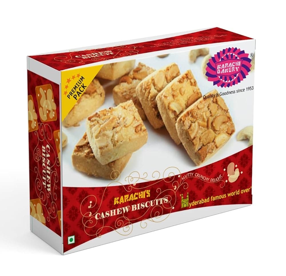 KARACHI CASHEW BISCUITS 400G - Others