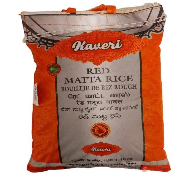 KAVERI RED MATTA RICE 10LB - Flour & Grains