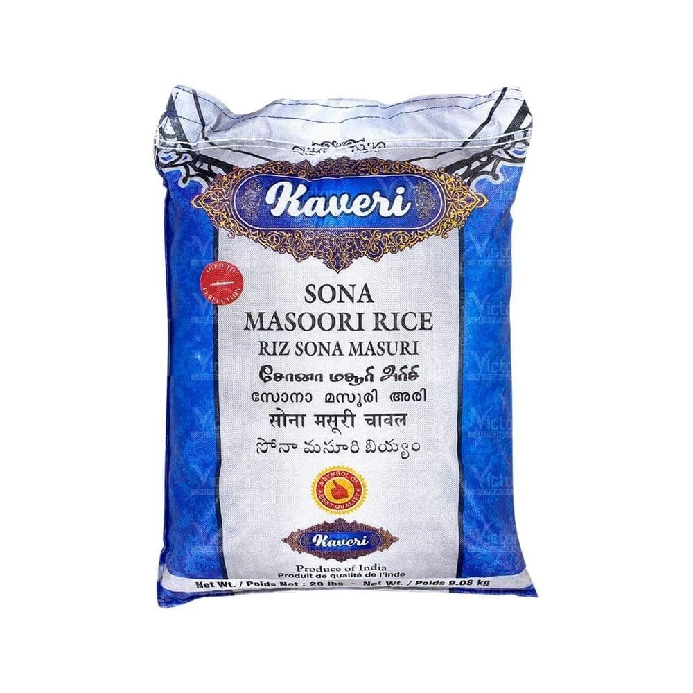 KAVERI SONA MASOORI RICE 20L - Flour & Grains