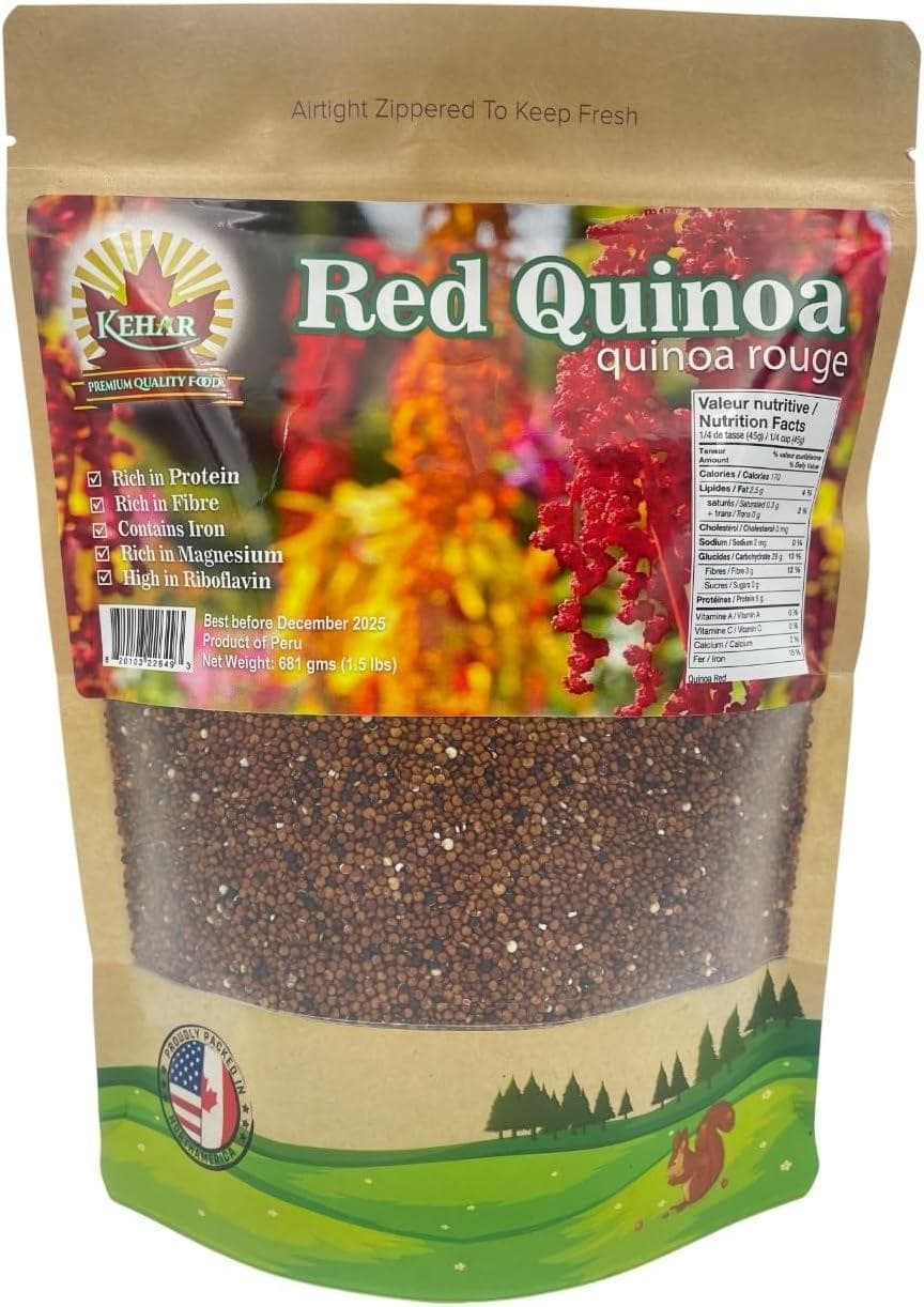 KEHAR RED QUINOA 650G - Flour & Grains