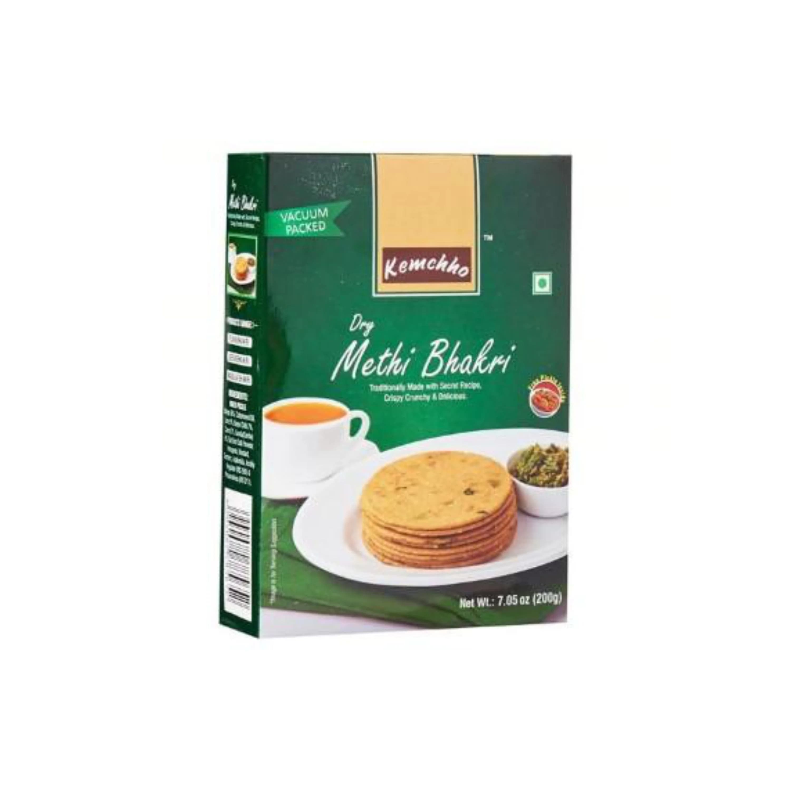 Kemchho Methi Bhakhri 200g - Snacks
