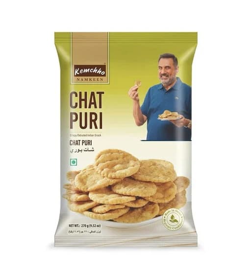 Kemcho Chat Puri 270g - Snacks