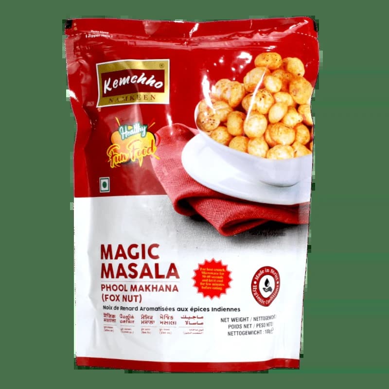 Kemcho Magic Masala Phool Makhana 100g - Snacks