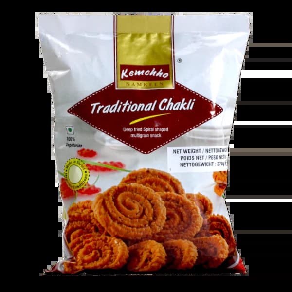 Kemcho Traditional Chakli 270g - Snacks
