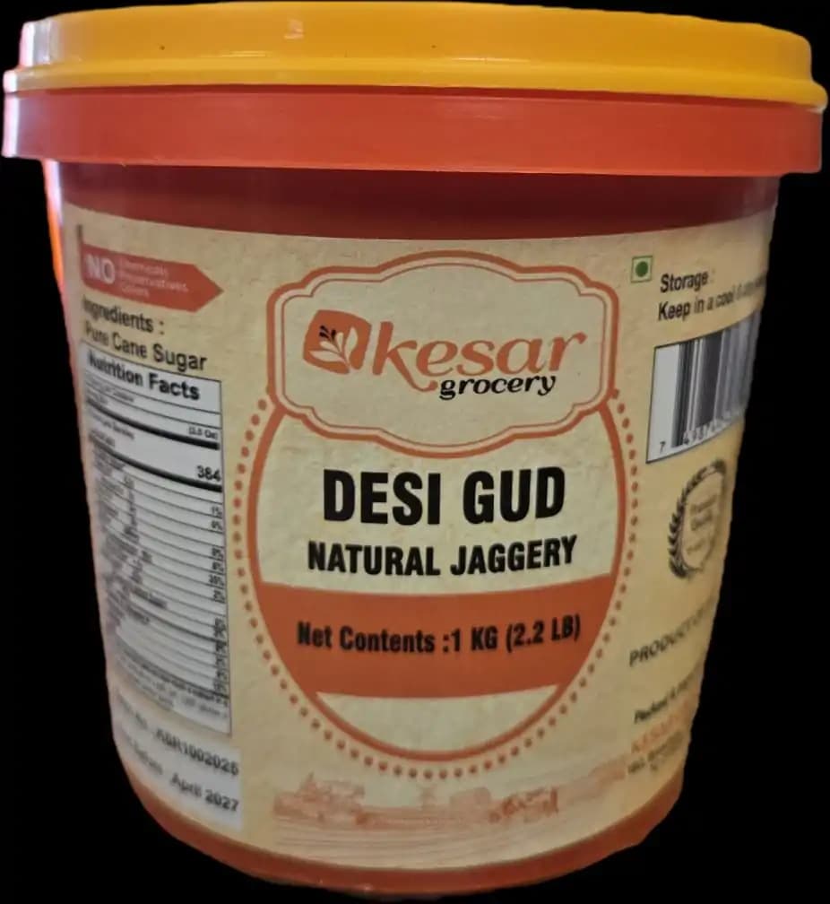 Kesari Nat Jaggery 2kg - Cooking Essentials