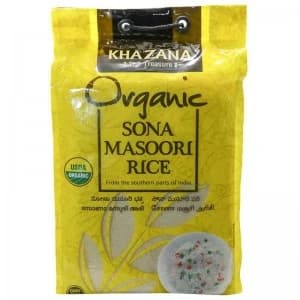 KHAZANA ORG SONA MASOORI RICE 10LB - Flour & Grains