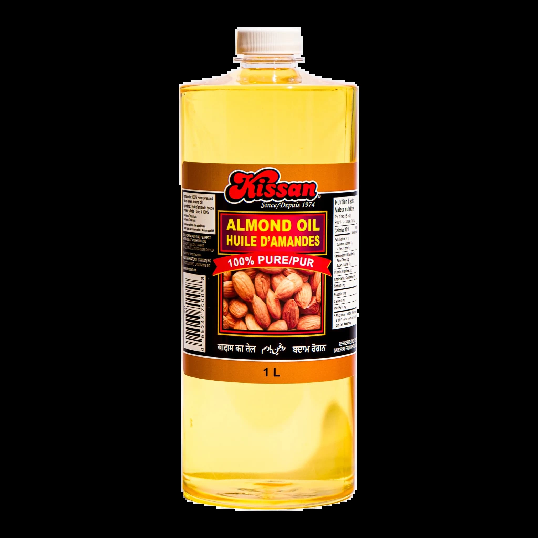 KISSAN ALMOND OIL 474ML - Cooking Essentials