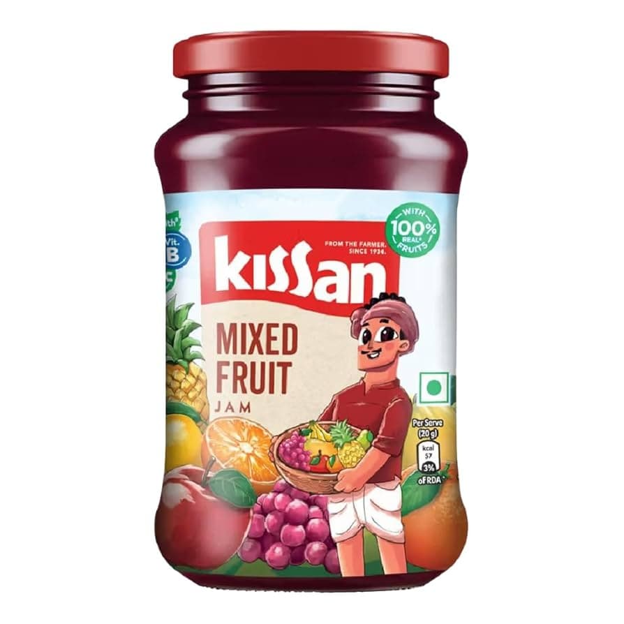 KISSAN MIX FRUIT JAM 500G - Condiments