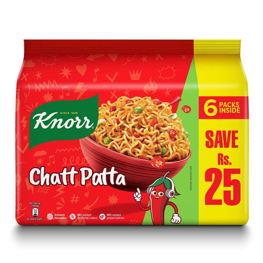KNORR CHATT PATTA 4 PKS - Condiments