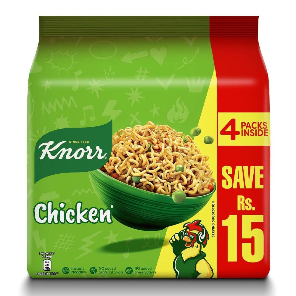 Knorr Chicken Noodles Family Pack 200g - Others