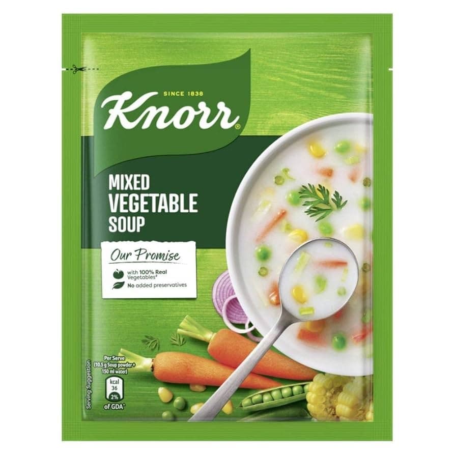 KNORR MIX VEGETABLE SOUP 40G - Condiments