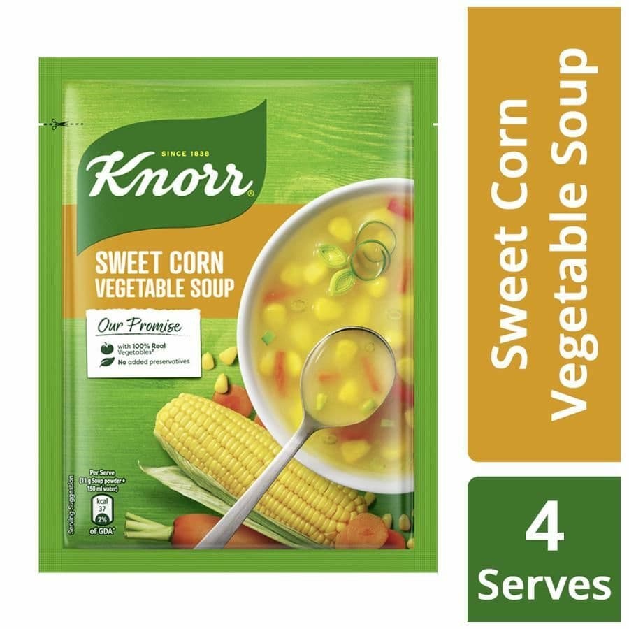 KNORR SWEET CORN VEG SOUP - Condiments