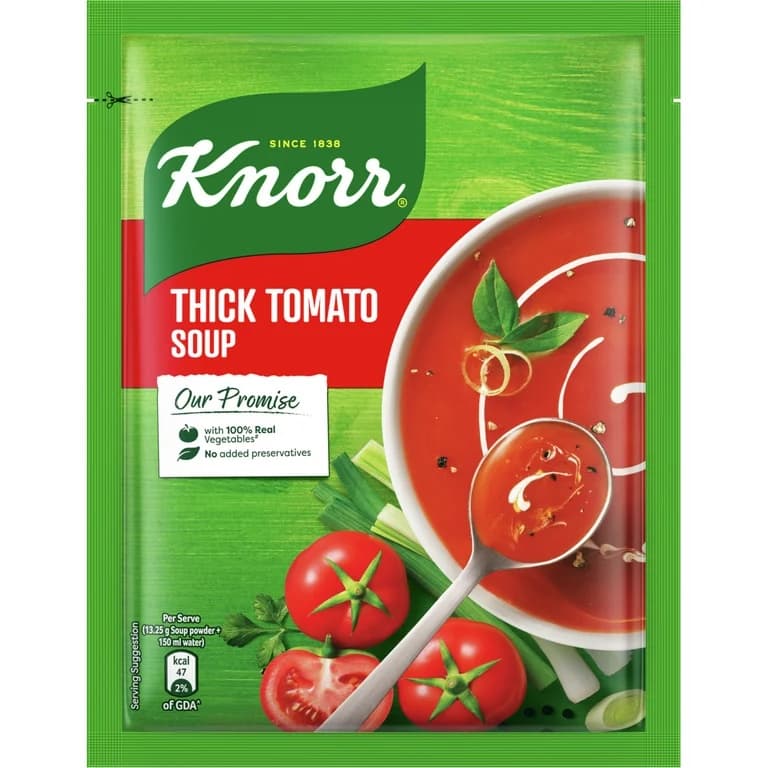 KNORR THICK TOMATO SOUP - Condiments