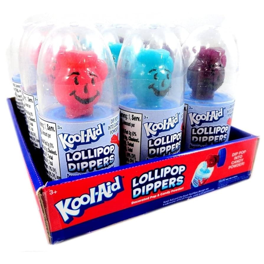 Kool-Aid Lollipop Dippers 0.84oz - Snacks