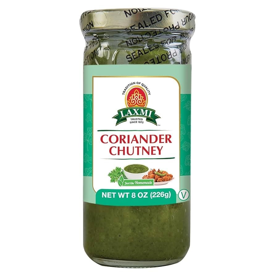 LAXMI CORIANDER CHUTNEY 80Z - Condiments