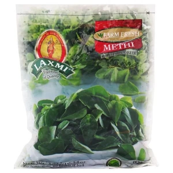 LAXMI FROZEN METHI LEAVES 400G - Spices and Herbs