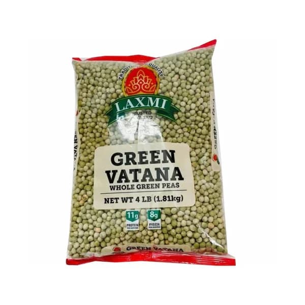 LAXMI Green Vatana 4lb - Pulses