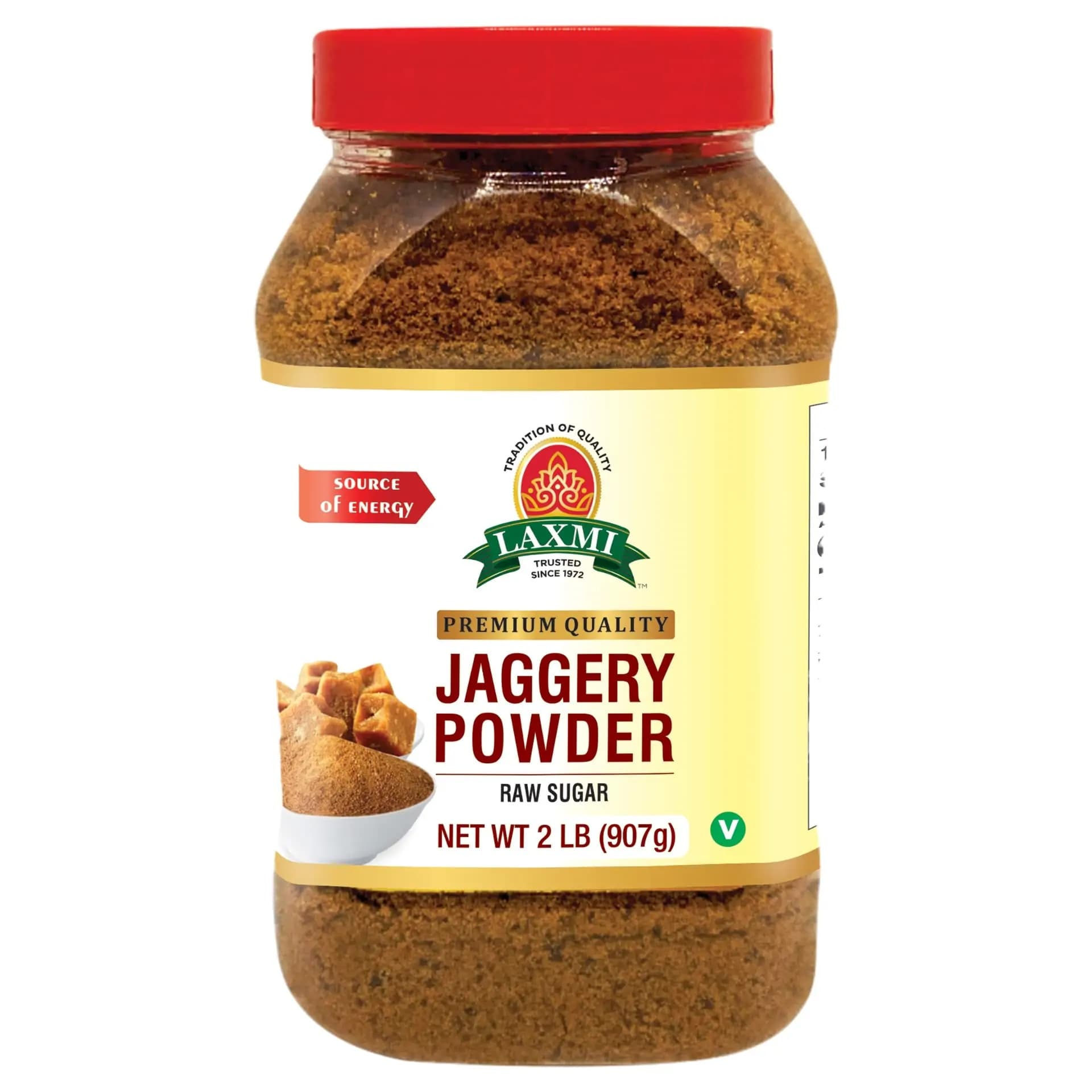 LAXMI JAGGERY PWDR 2LB - Cooking Essentials