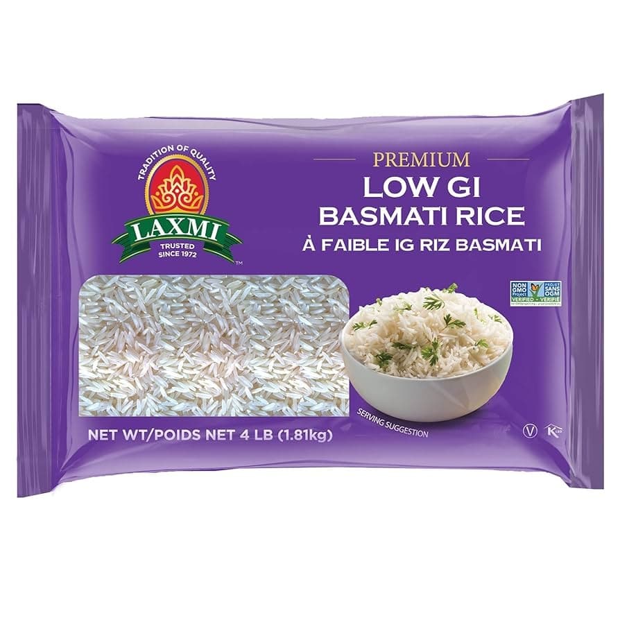 LAXMI LOW GI B.RICE 4LB - Flour & Grains