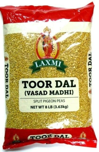 Laxmi Madhi Toor Dal 8lb - Pulses