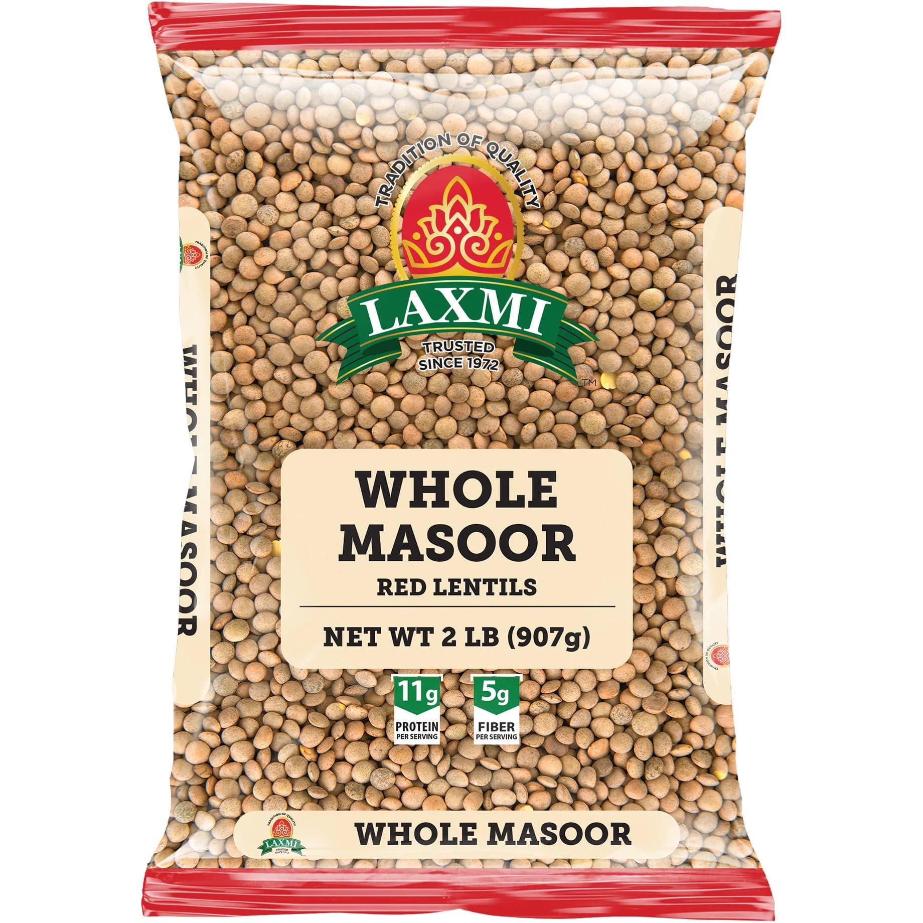 Laxmi Masoor Whole 2lb - Pulses