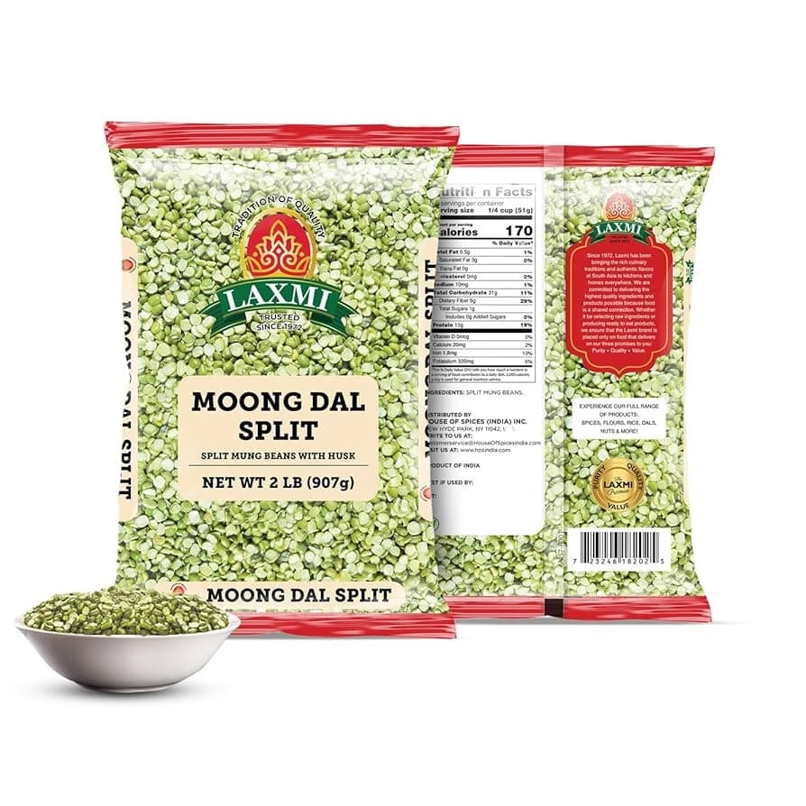 LAXMI Moong Split 2lb - Pulses