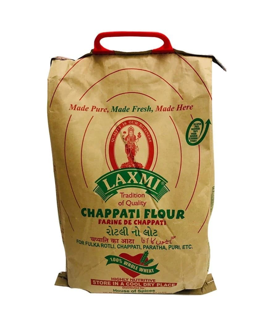 LAXMI MG CHAPATI FLOUR 10LB - Flour & Grains