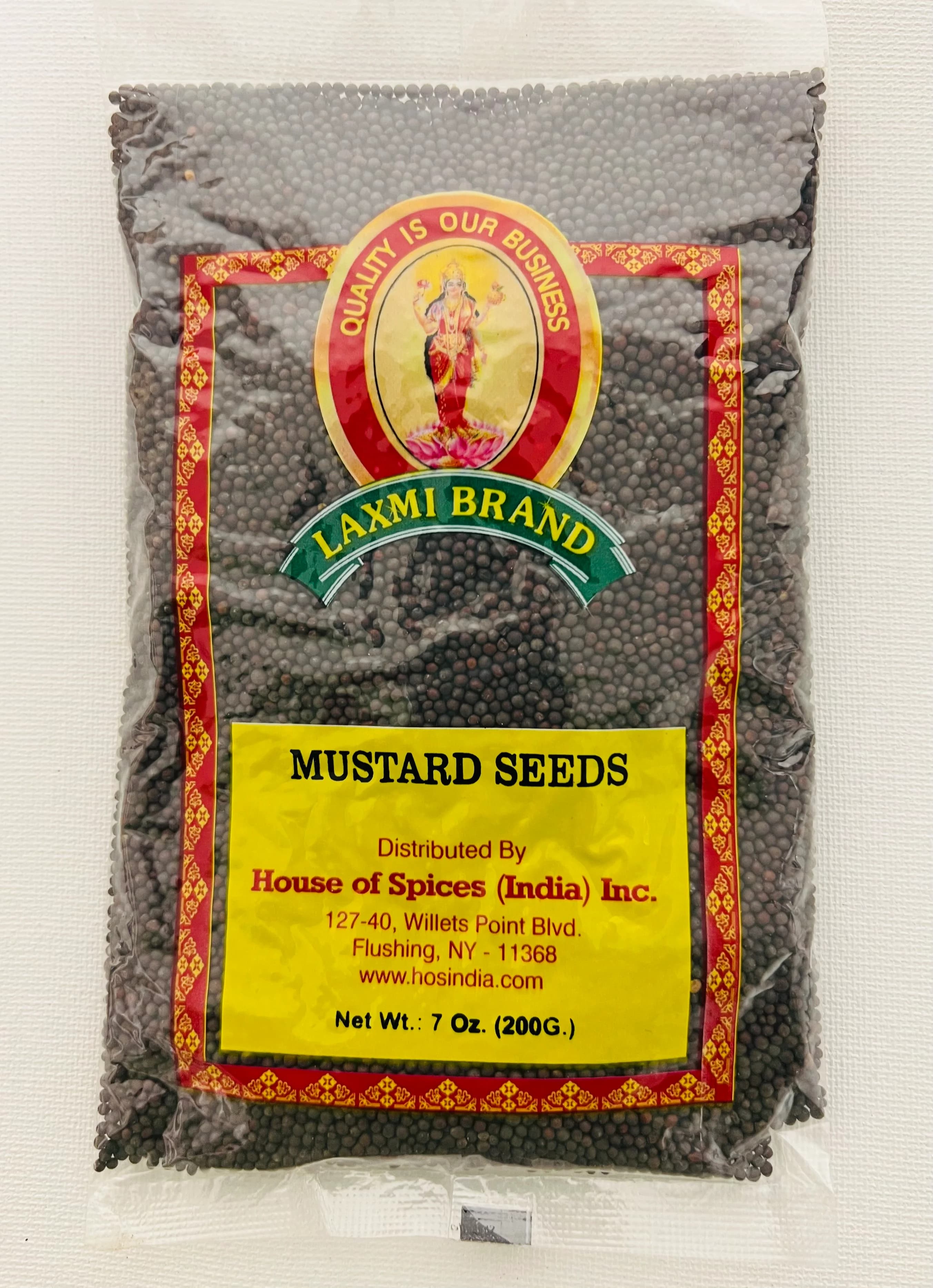 LAXMI MUSTARD SEED 200G - Spices and Herbs