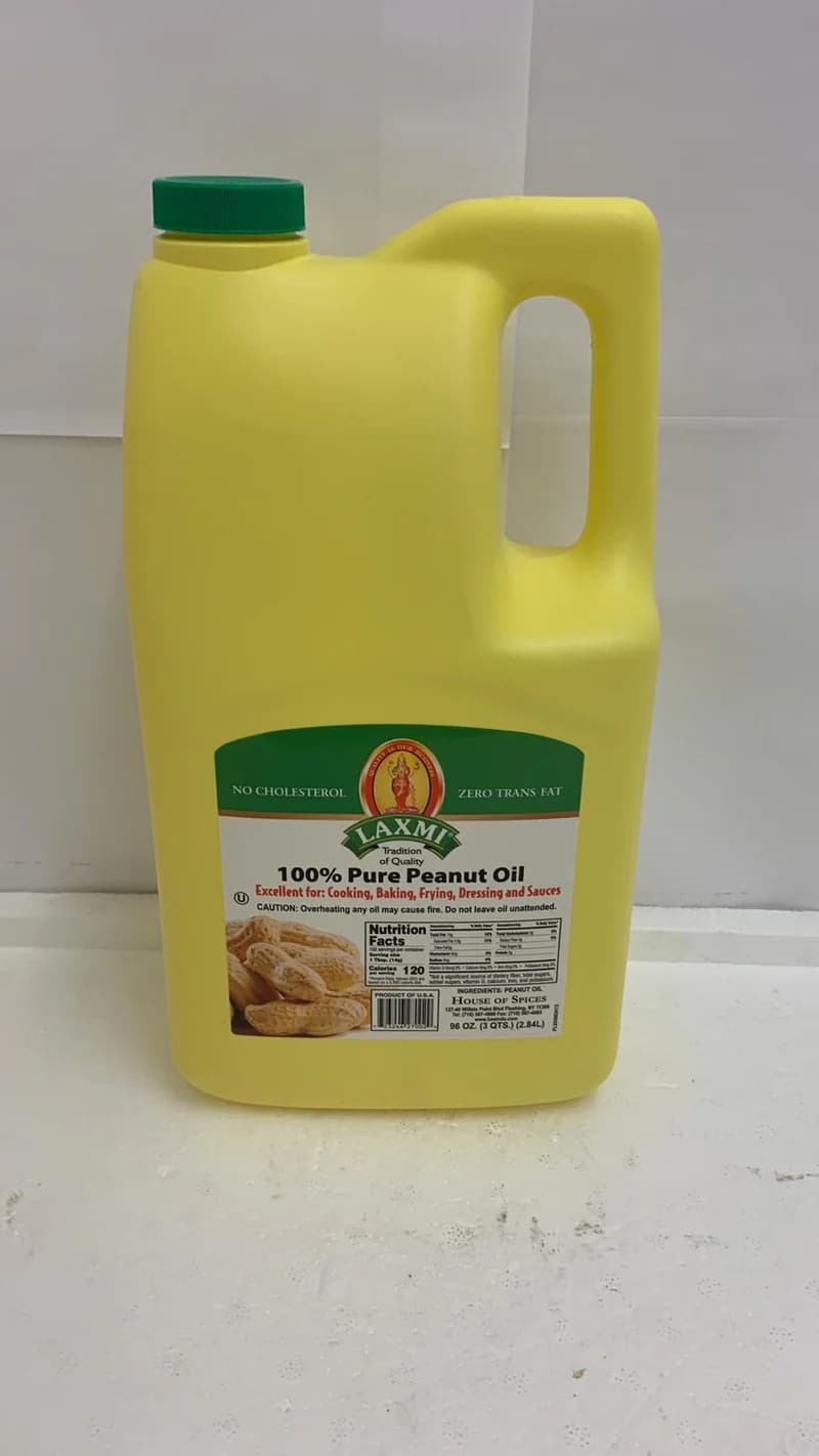 LAXMI PEANUT OIL 2.84L - Cooking Essentials