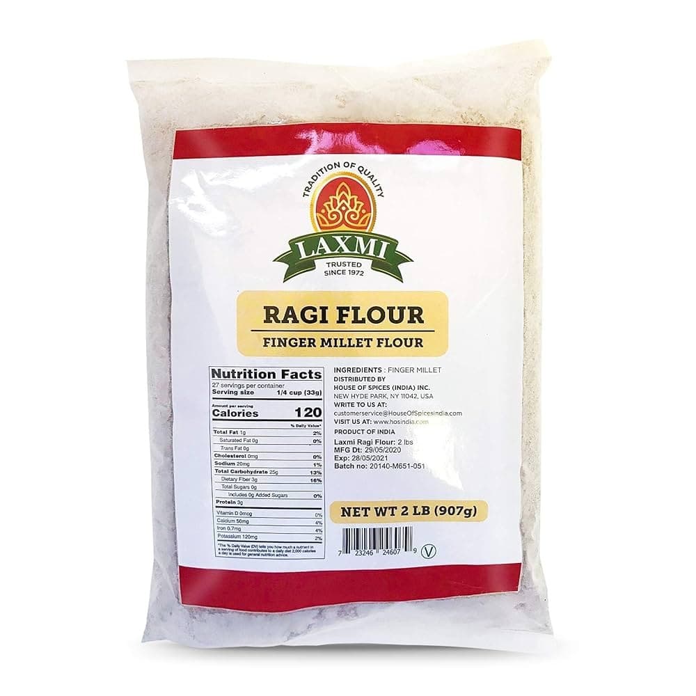 LAXMI RAGI FLOUR 2LB - Flour & Grains