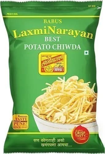 LAXMINARAYAN POTATO CHIWDA 250G - Snacks