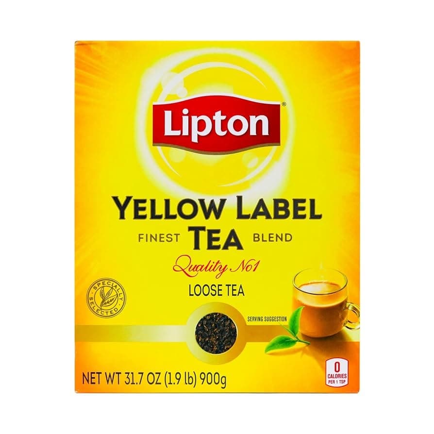 LIPTON YELLOW LABEL TEA 900G - Beverages