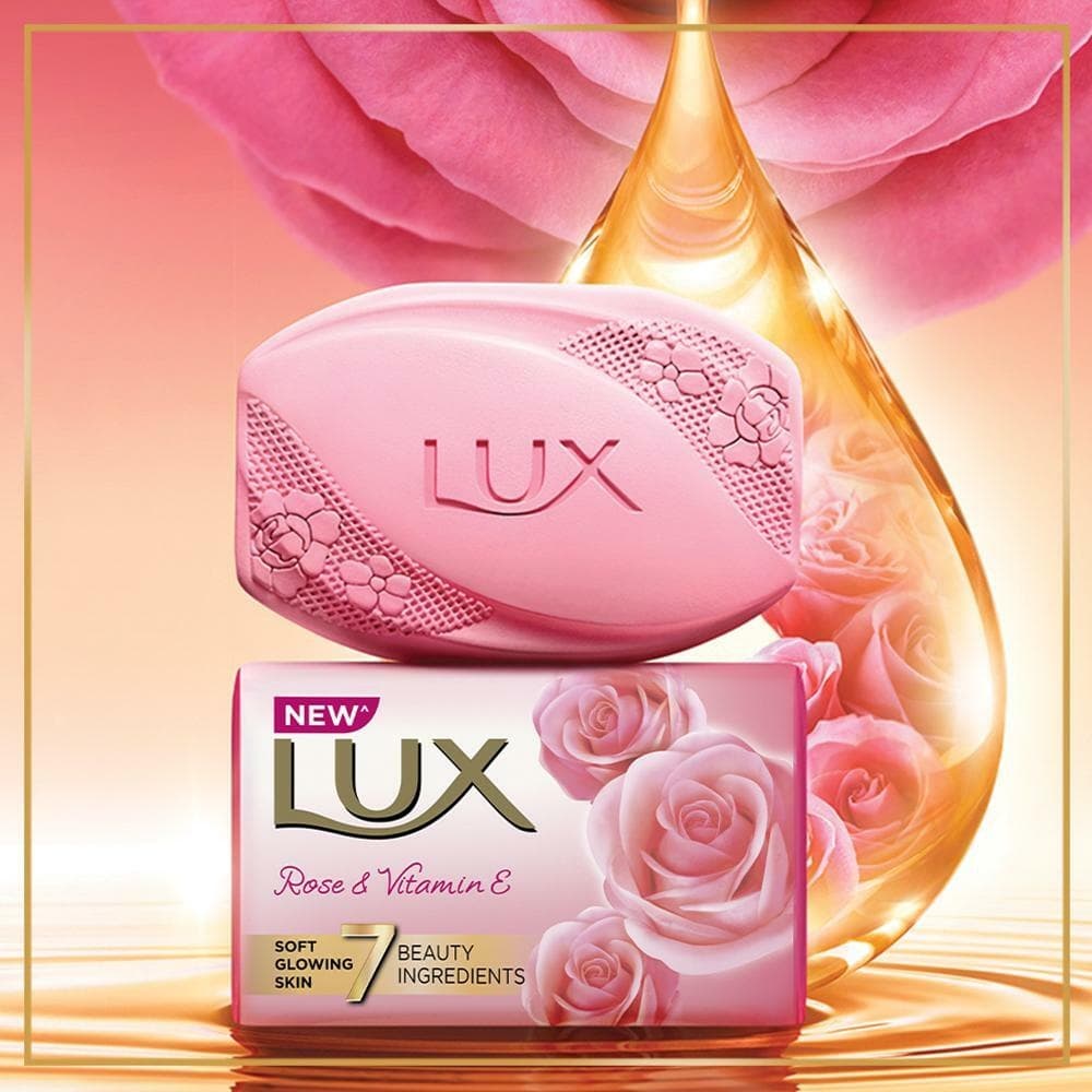 LUX ROSE BAR 150G - Health & Care