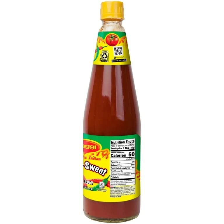 MAGGI HOT& SWEET SAUCE 1L - Condiments