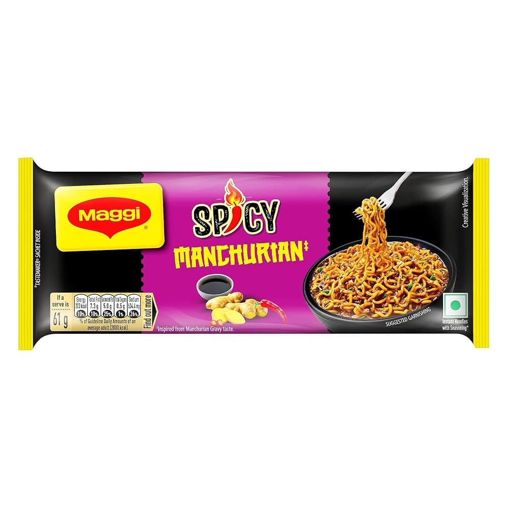 Maggi Spicy Manchurian Noodles 244g - Others