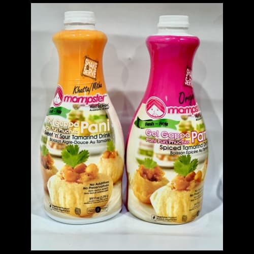 Mampster Khata Mitha Golgappa Pani 950ml - Snacks